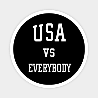 USA VS EVERYBODY Magnet